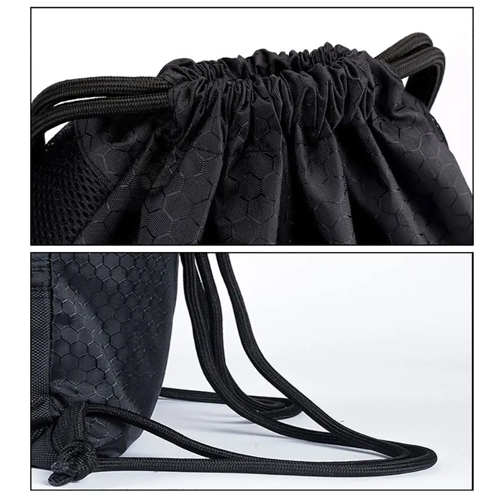 1Pcs Basketball Helmet Storage Sports Drawstring Pocket Outdoor Unisex Fitness Backpack Waterproof Oxford Lightweight Zipper Bag