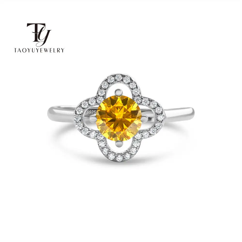 

Твердые кольца из стерлингового серебра 925 пробы для женщин, 5 мм, муассанит Gra и черная карта, обручальное кольцо, ювелирные изделия