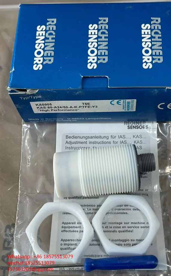 For RECHNER KA0905 KAS-80-A24/50-A-K-PTFE-Y3 Sensor Switch 1 Piece