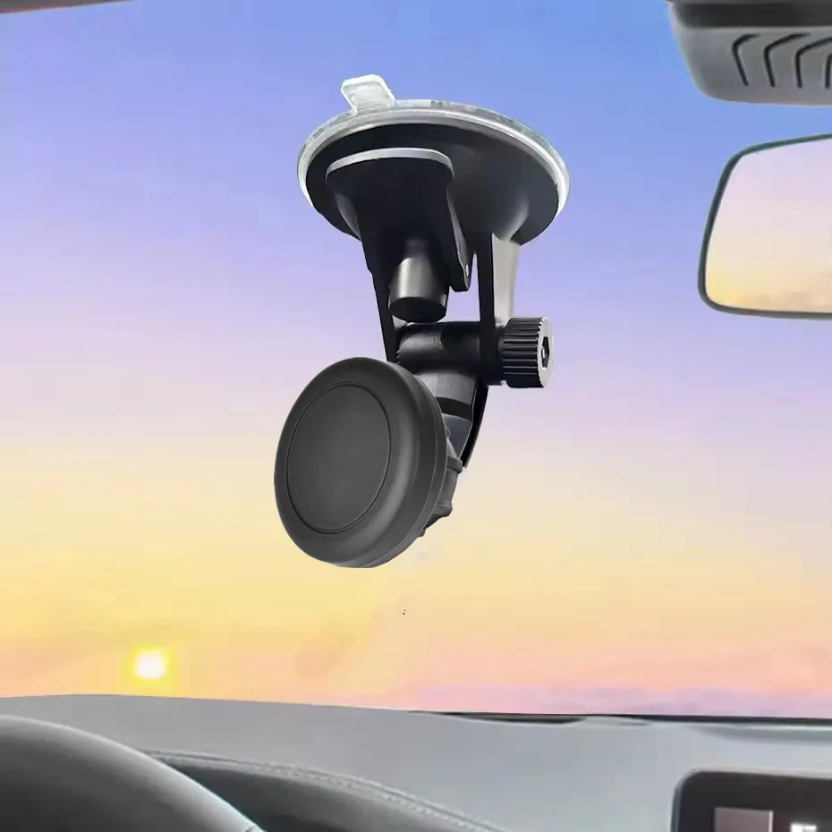 

Лобовое стекло 360° ° Вращающаяся присоска, магнитная подставка для телефона на приборной панели для держателя телефона Tesla, вакуумный мощный магнитный держатель, кронштейн
