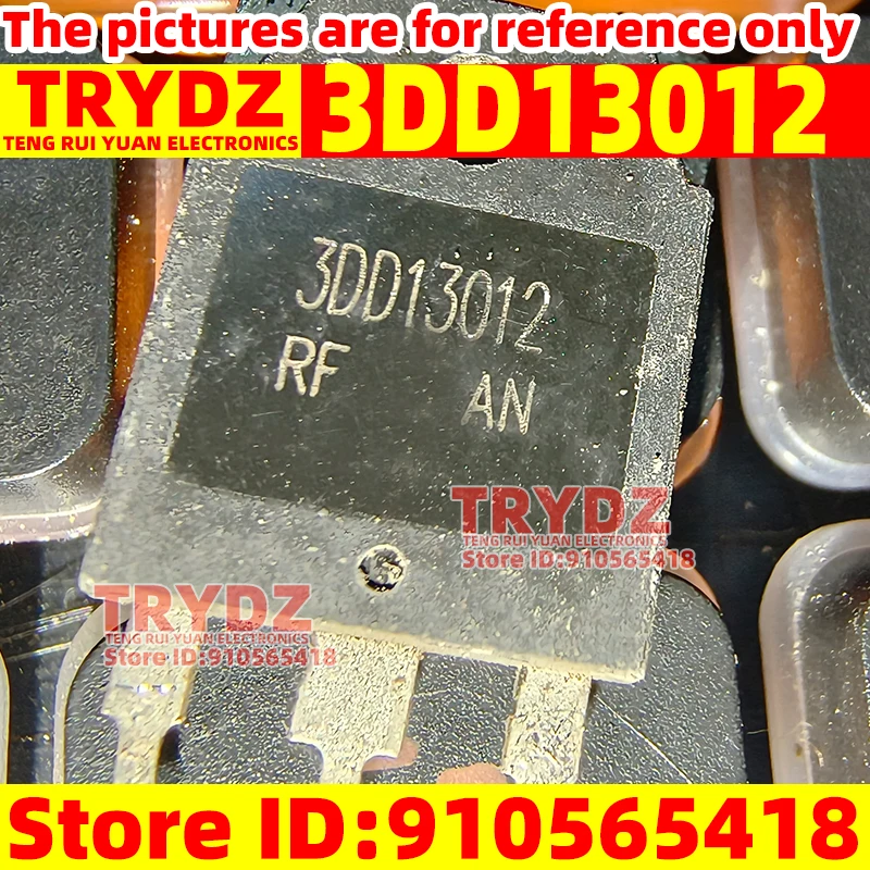 10-1pcs 3DD13012 15A transistor de comutação de alta tensão traseira substituir 2SC3320 13009 desmontagem