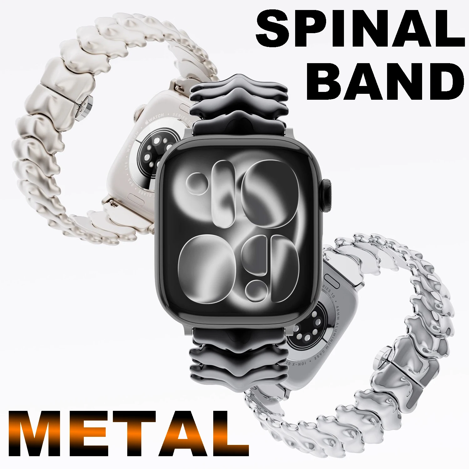 

Stainless Steel Strap For iwatch Series 11 10 46mm 42mm Metal Band For Apple Watch Ultra 3 2 1 49mm 9 8 7 6 SE 5 45MM 44MM 41MM