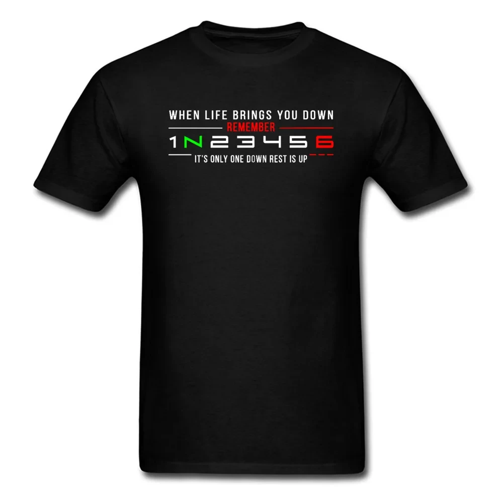 1N23456 Motorcycle Slim Fit Tshirts for Men Racer Motorbike Speed Motor Auto Car Biker T Shirt All Cotton Summer Tops & Tees