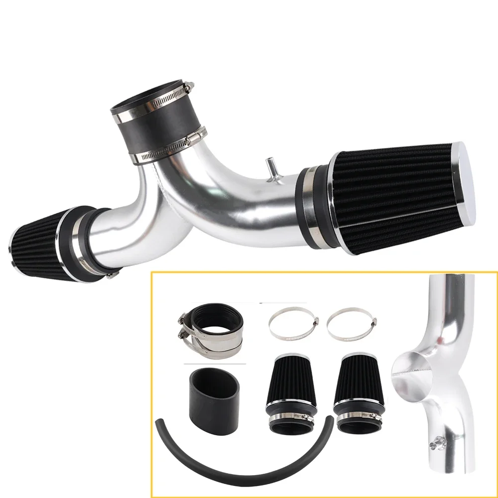 Air Intake Induction Kit for 99-04 JEEP Grand Cherokee 4.7L V8 Dual Twin Dodge Dakota  Durango 3.7L 4.7 aluminum tube + Filter