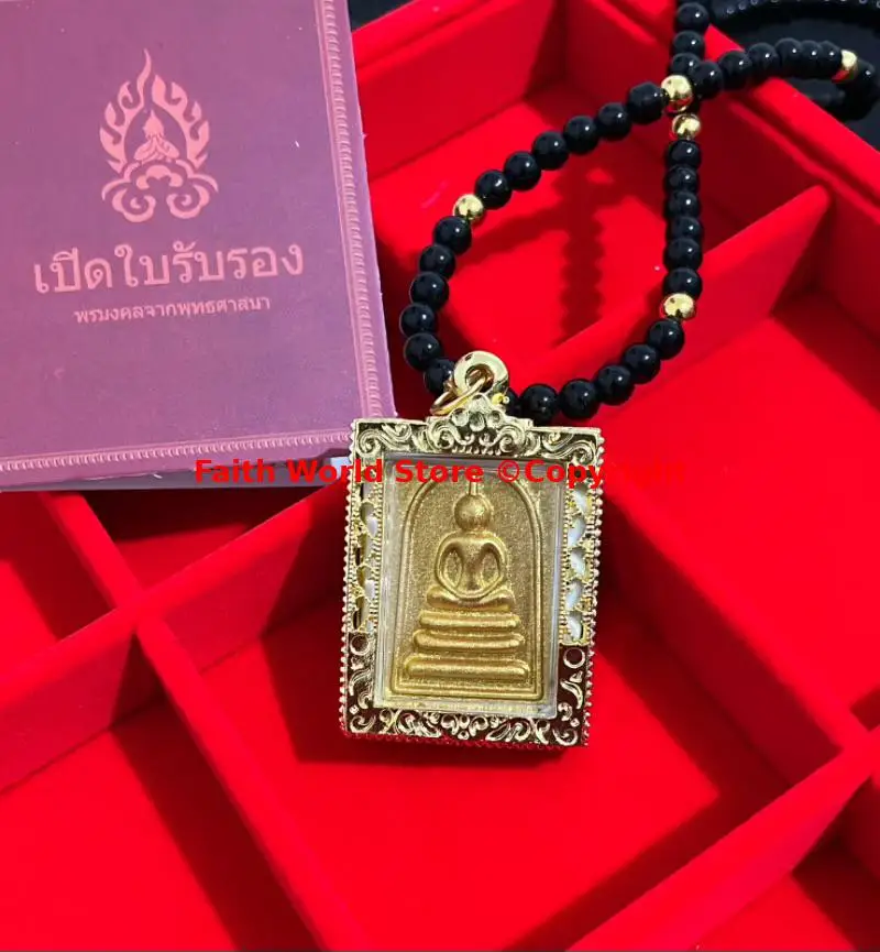 GOOD Asia Thailand monk Phra buddha chinnaraj Buddha figure Pendant Effective Amulet ensuring safety help cause bring good luck