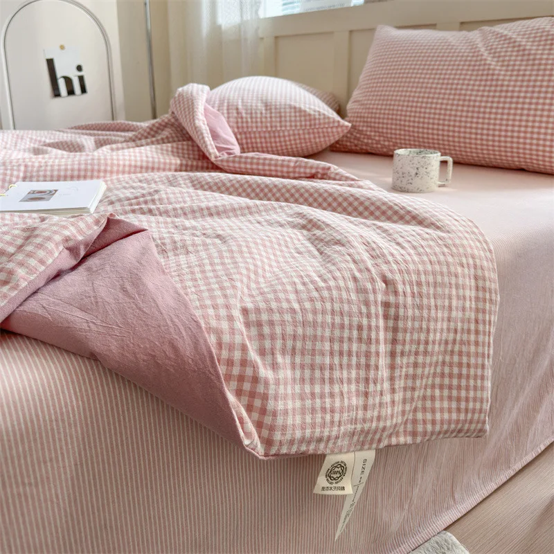 

1Pc A-Class Pure Cotton Summer Cool Quilt, Soybean Fiber Air Conditioning Blanket Quilt for Single Double Bed