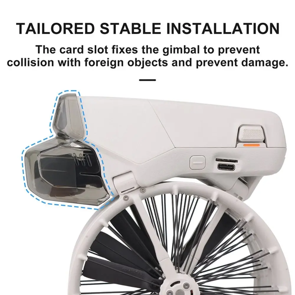Anti-scratch Lens Cover Dust-proof Anti-collision Gimbal Camera Protective Cap Lightweight Gimbal Protector Guard for DJI Flip