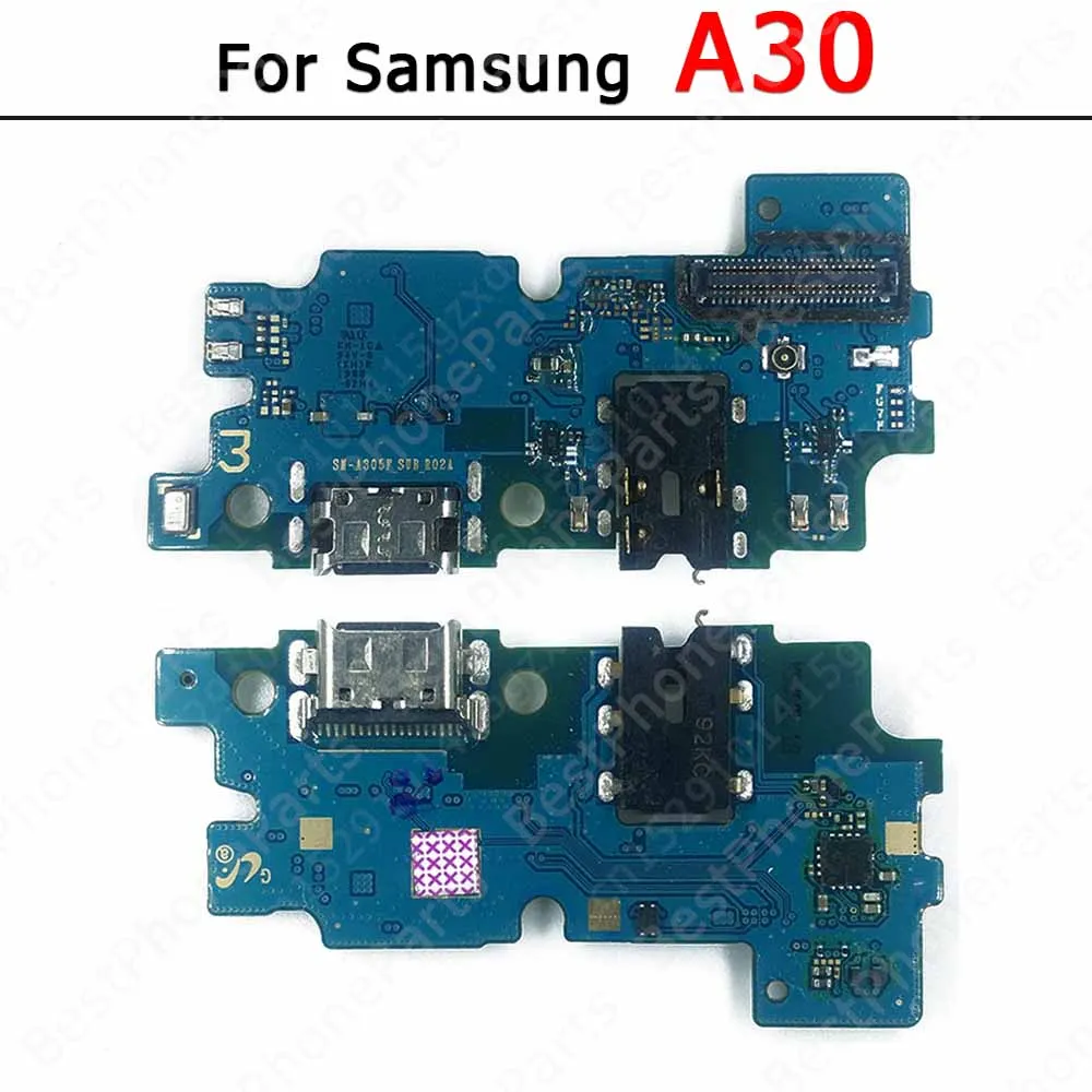 Usb Connector For Samsung Galaxy A50 A60 A70 A80 A90 A10 S A10e A20 E A20s A30 A40 Charge Board Charging Port PCB Parts