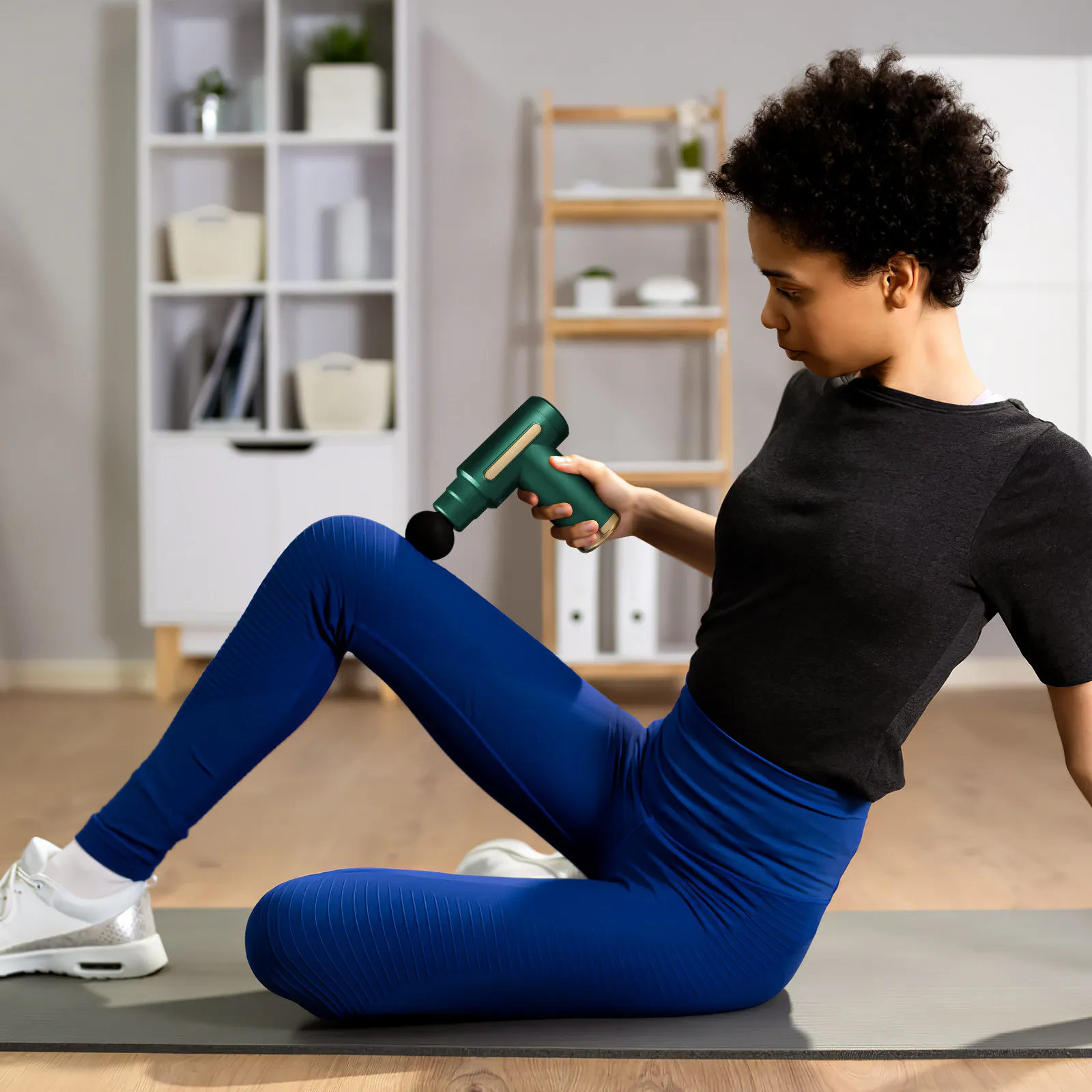 

Мини-массажер для мышц с USB-зарядкой, высокоскоростное перкуссионное устройство для глубокого массажа тканей, портативное устройство для расслабления тела