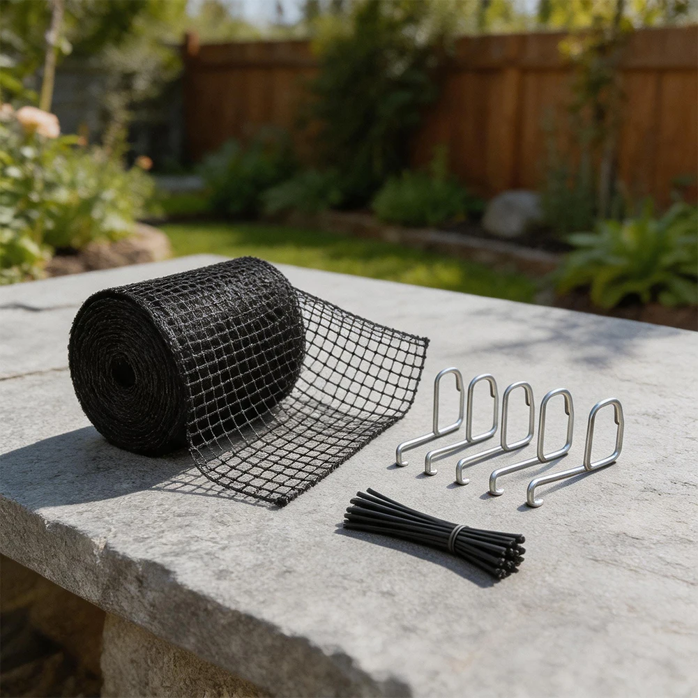 1set Garden Temporary Fence Plastic Mesh Roll For Gardens Chicken Coops Deer Dog Enclosures Fence Protection Bird-proof Net