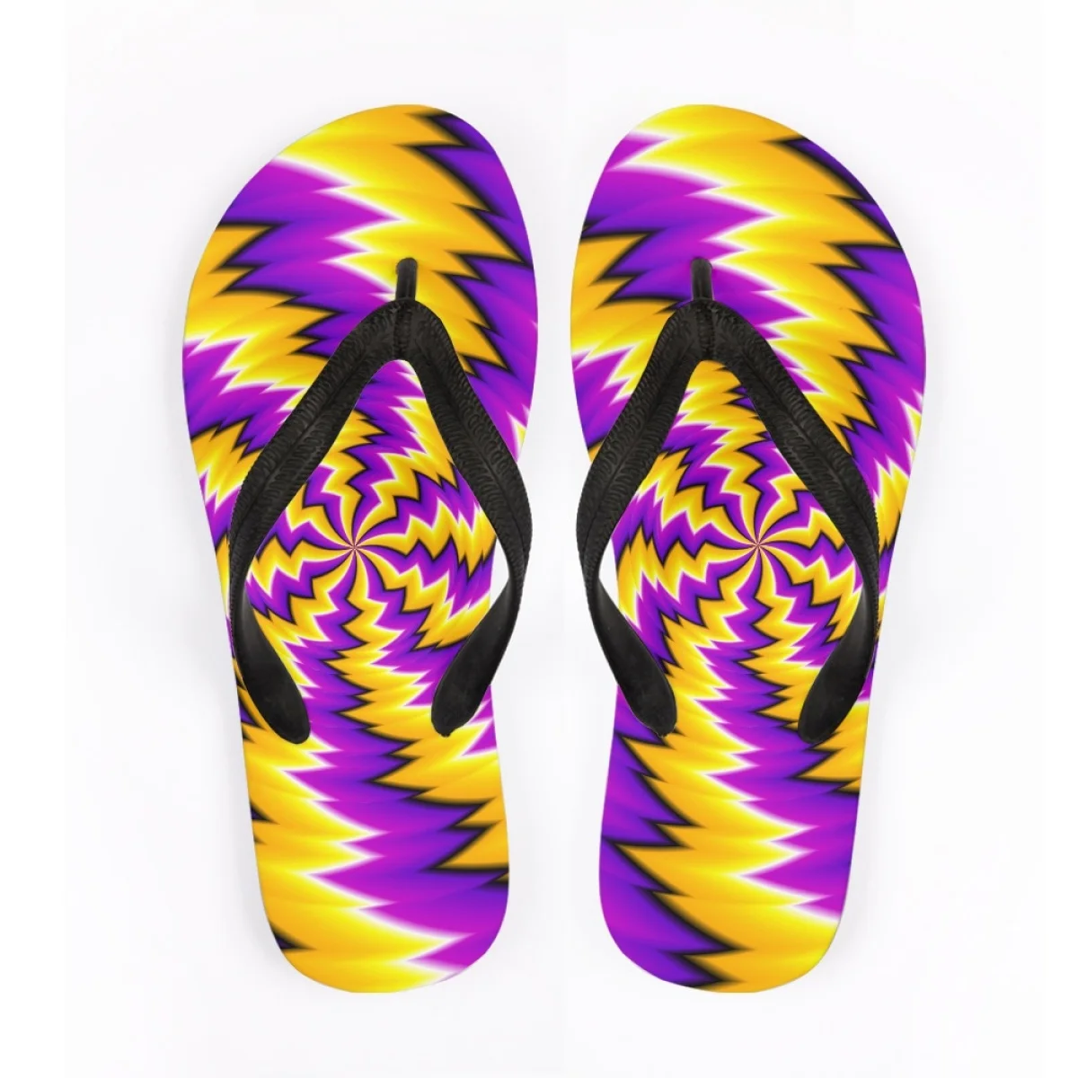 Hot Sales Cool 3D Graphic Print Ladies Non-slip Flip Flops Fashion Simple Bathroom Shower Slippers Beach Vacation Woman Sandals