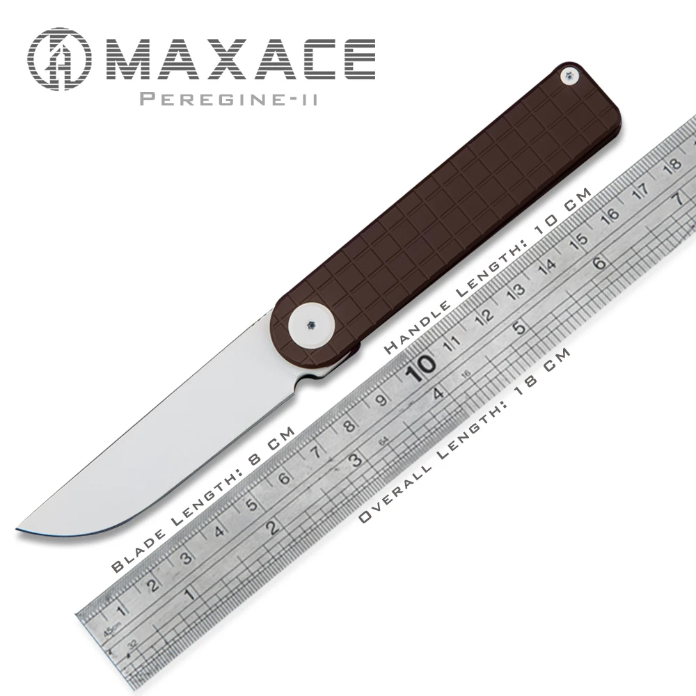 Maxace NEBULA Folding knife camping portable outdoor fruit knife Survival Self-defense Collection And Gift  pocket knife