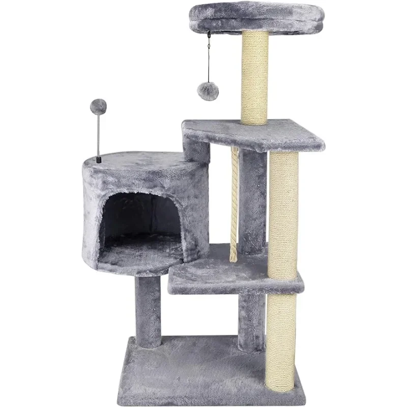 

Cat Tree Scratching Toy Activity Centre Cat Tower Furniture Scratching Post