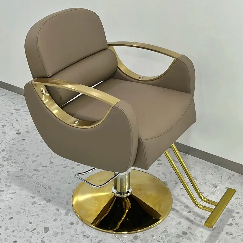 Shop Modern Barber Chair Design Nordic Luxury Chic Barber Chair Slim Style Barber Shop Krzesło Fryzjerskie Salon Furniture