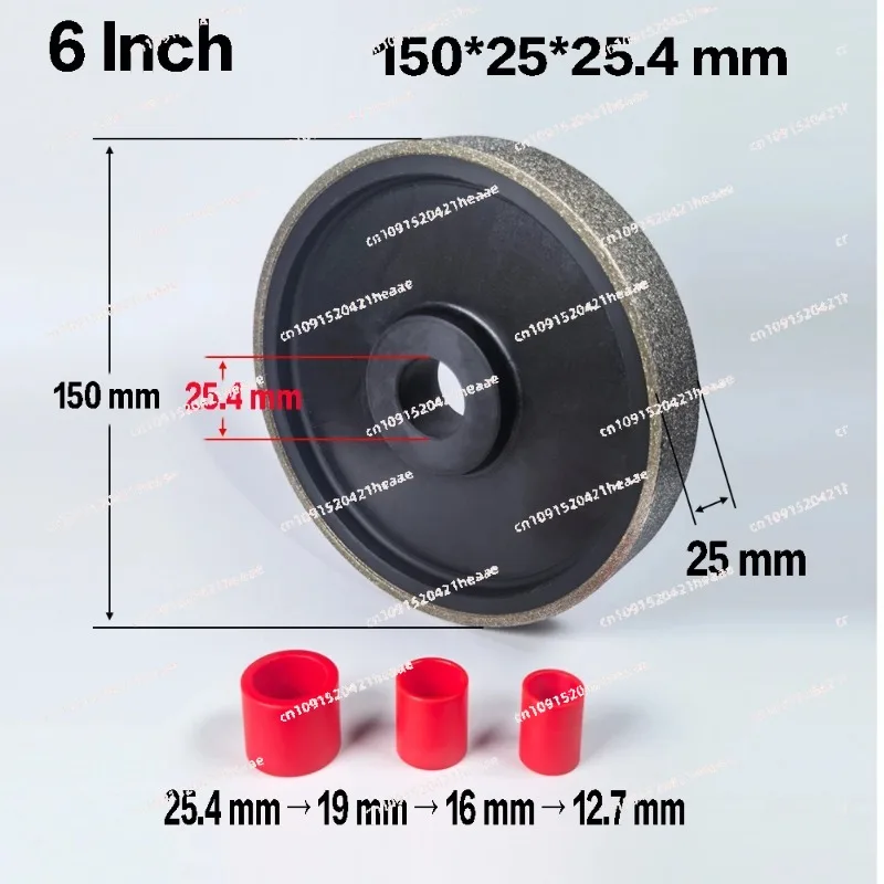 Suitable forStone Carbide  Steel Bench Grinder with Adjustable  Diamond Grinding Disc 6 Inch 150mm Electroplated Parallel Wheel