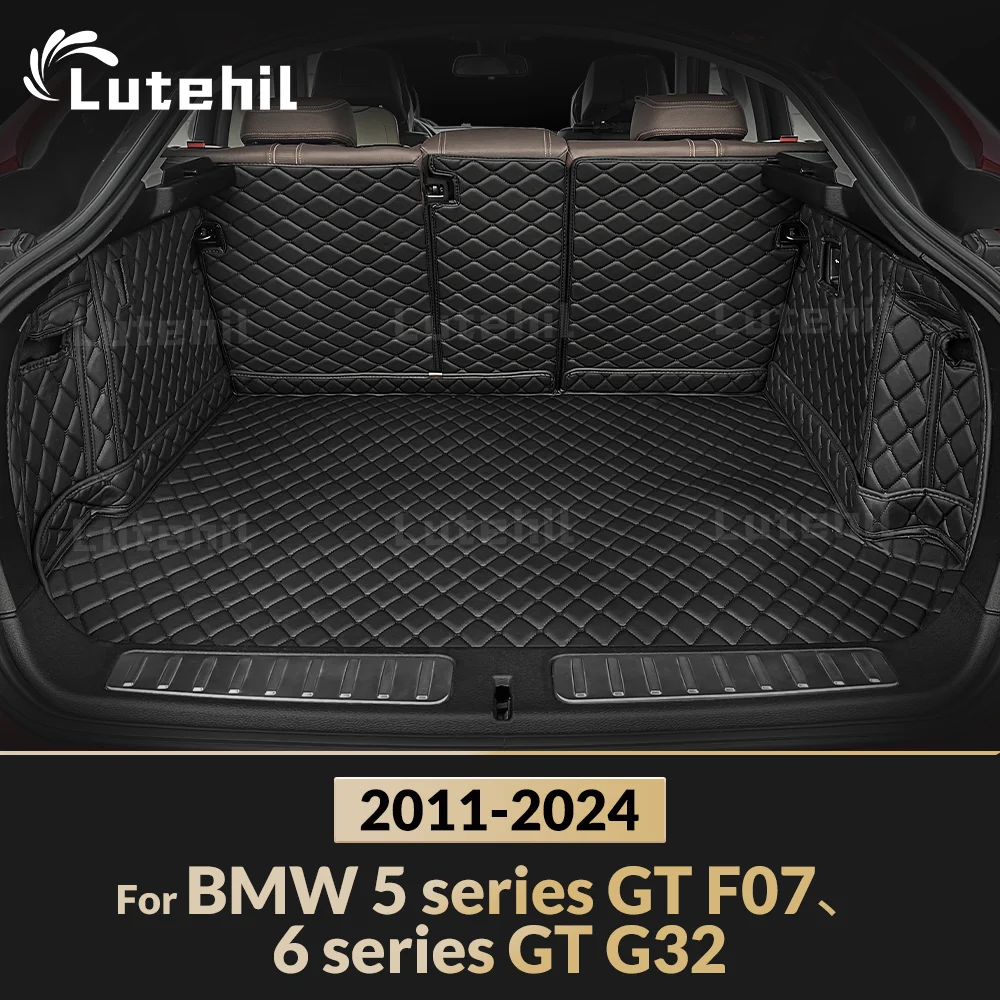 

Для BMW 5 серии GT F07 2011-2017 6 серии GT G32 2018-2024 Автоматический коврик для багажника с полным покрытием, аксессуары для багажника автомобиля