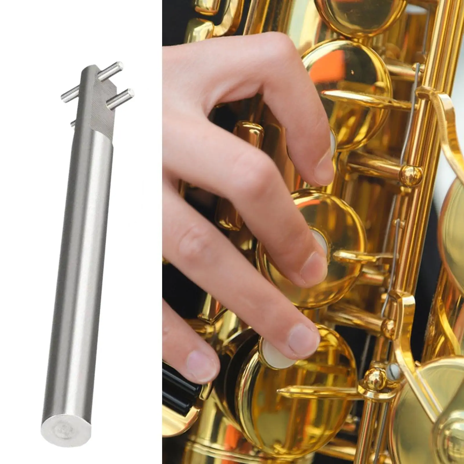 Sax Key Cover Wrench Durable Metal Saxophone Maintenance Repair Accessory Wind Instrument Part for Saxophone Support