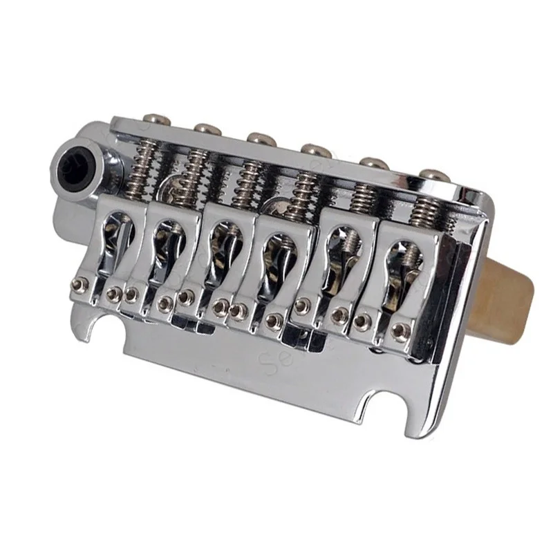 Ein Satz E-Gitarren-Doppel-Rockerbrücken-Vibrato-System mit Zugbandplatte und geradem Einsteckgriff – Musikinstrumententeil – Detail 4