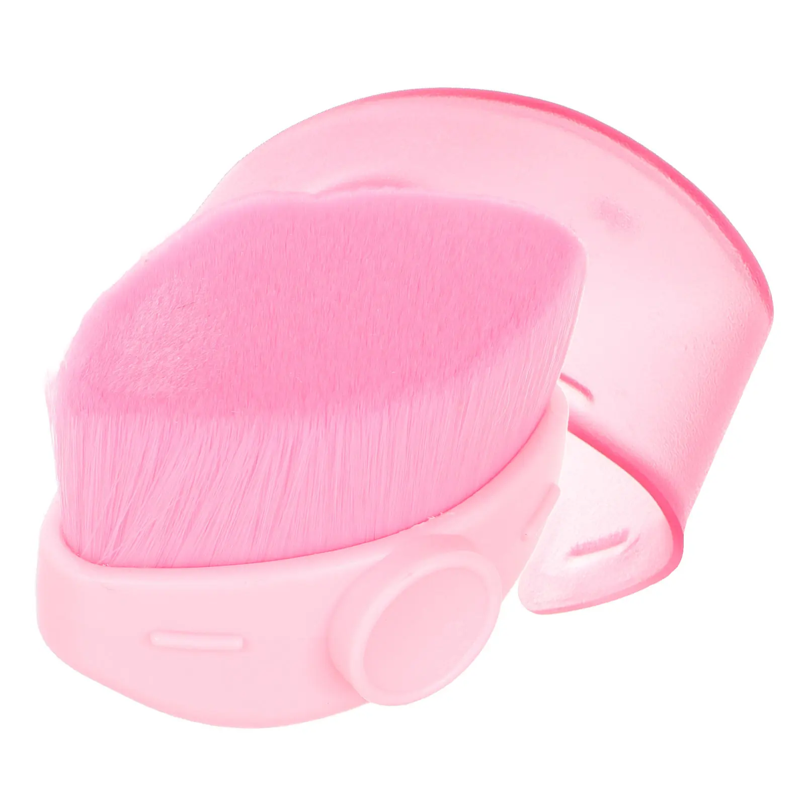 High-Density Foundation Makeup Brush Portable Design Protective Cover Even Application for Liquid Powder Foundation Concealer