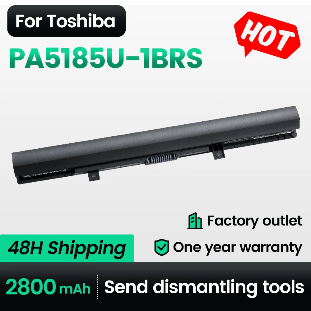 

Keyuan PA5185U-1BRS PA5195 battery for Toshiba Satellite C50-B-14D L55-B5267 Satellite C50 C55 C55D C55T L55 L55D L55T series
