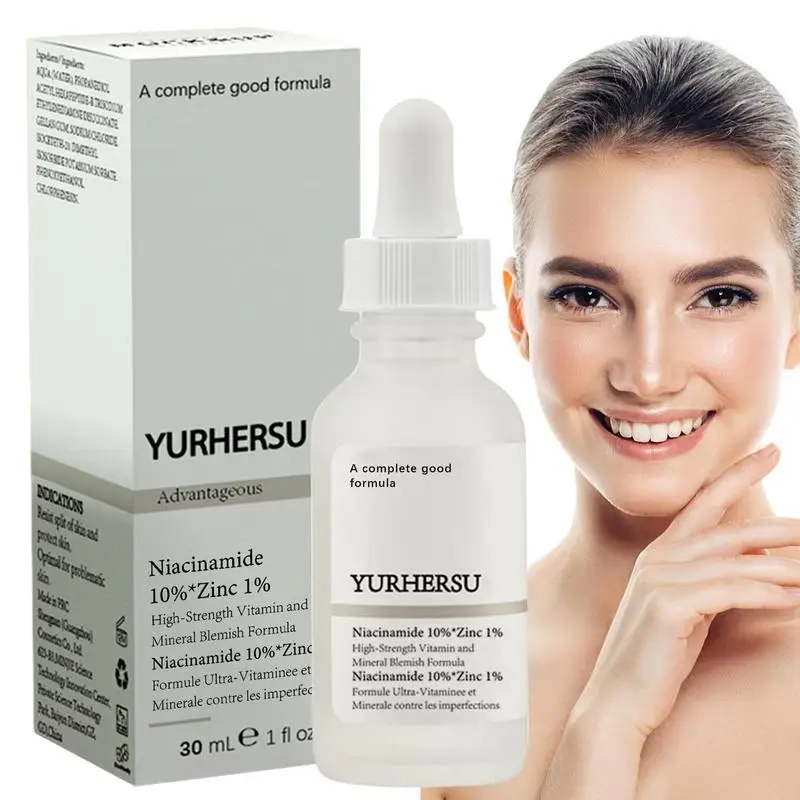 30Ml Niacinamide 10% Zink 1% Hydraterende Verhelderende Gezichtssence Niacinamide Serum Niacinamide Hyaluronzuur Gezichtsserum