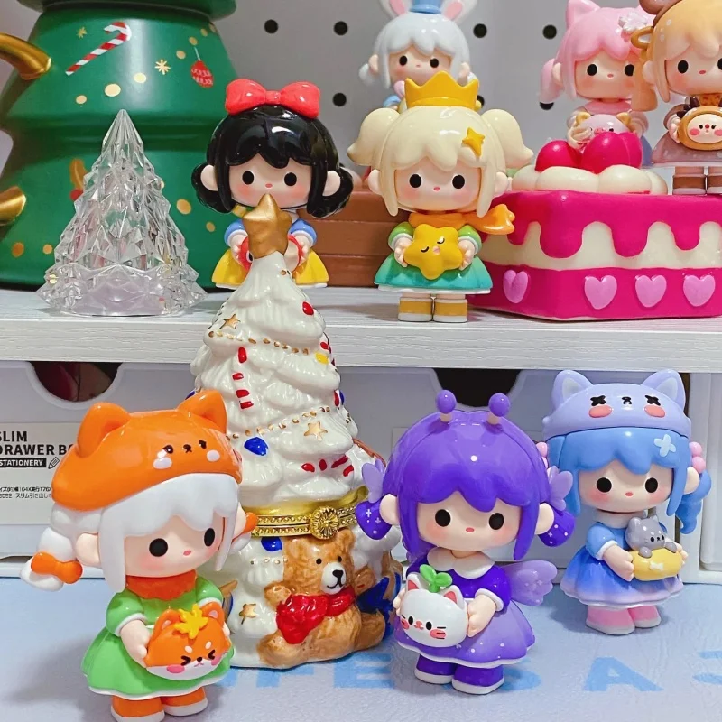 

UU TOY Youyou Wonderland Adventure Series Blind Box Mini Kawaii Figure Cute Desktop Decoration Collection Girl's Birthday Gifts