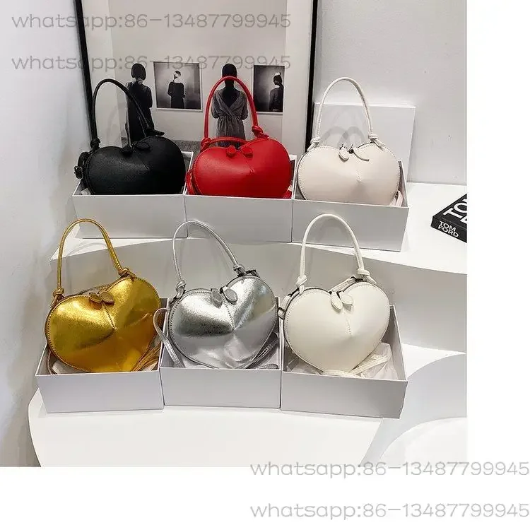 送料無料-ファッションストリートショット凸型、新しいラブバッグ、かわいい、ポータブルメッセンジャー携帯電話バッグ。