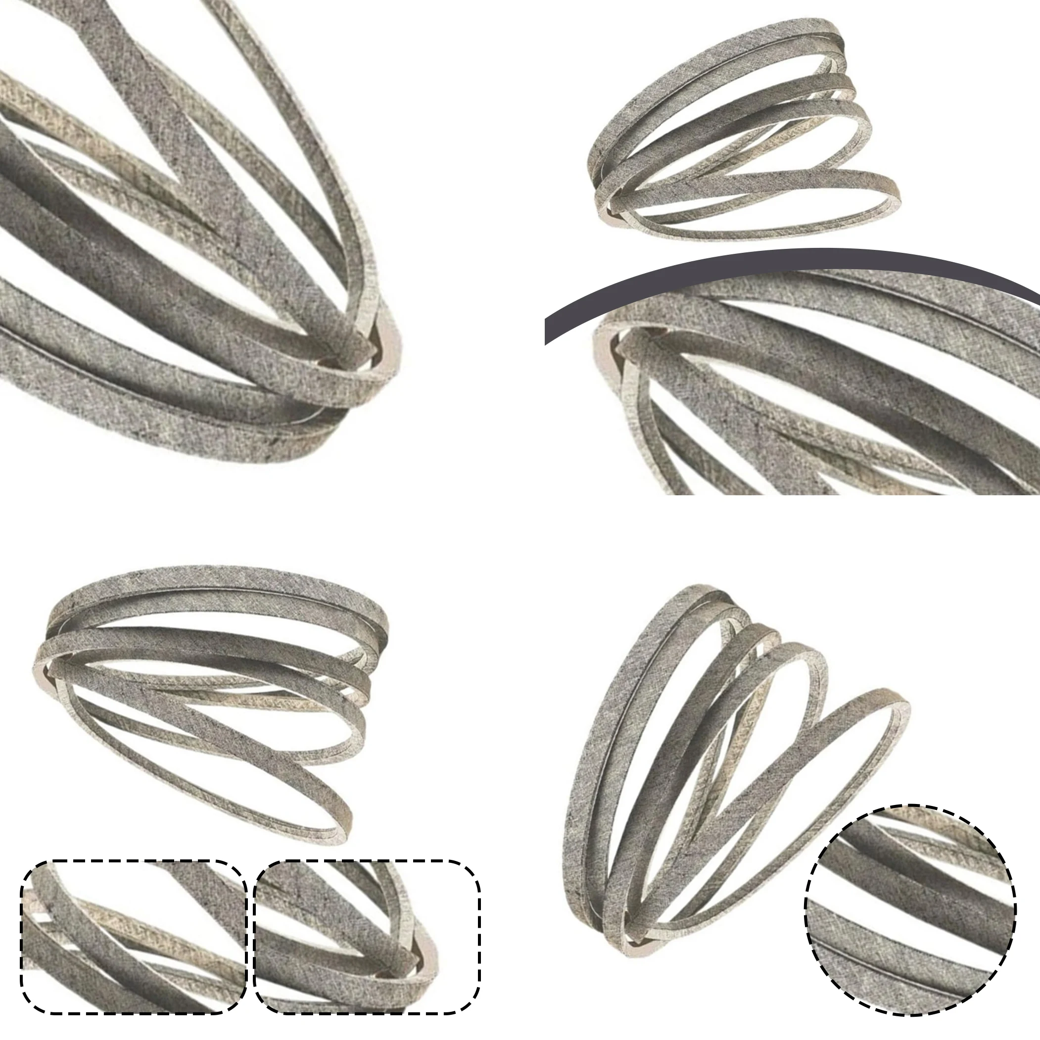 Replacement Mower Belt Lawn Mower Belt For Residential Lawn Care Replacement Lawn Mower Belt Lawn Mower High Tensile Strength