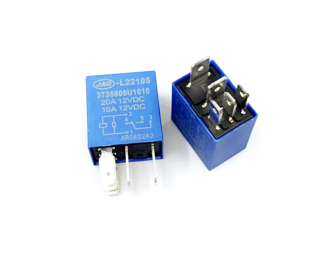 

HOT NEW 3735906U1010 3735906U1010 DC12V 12VDC 12V 20A relay 5PIN