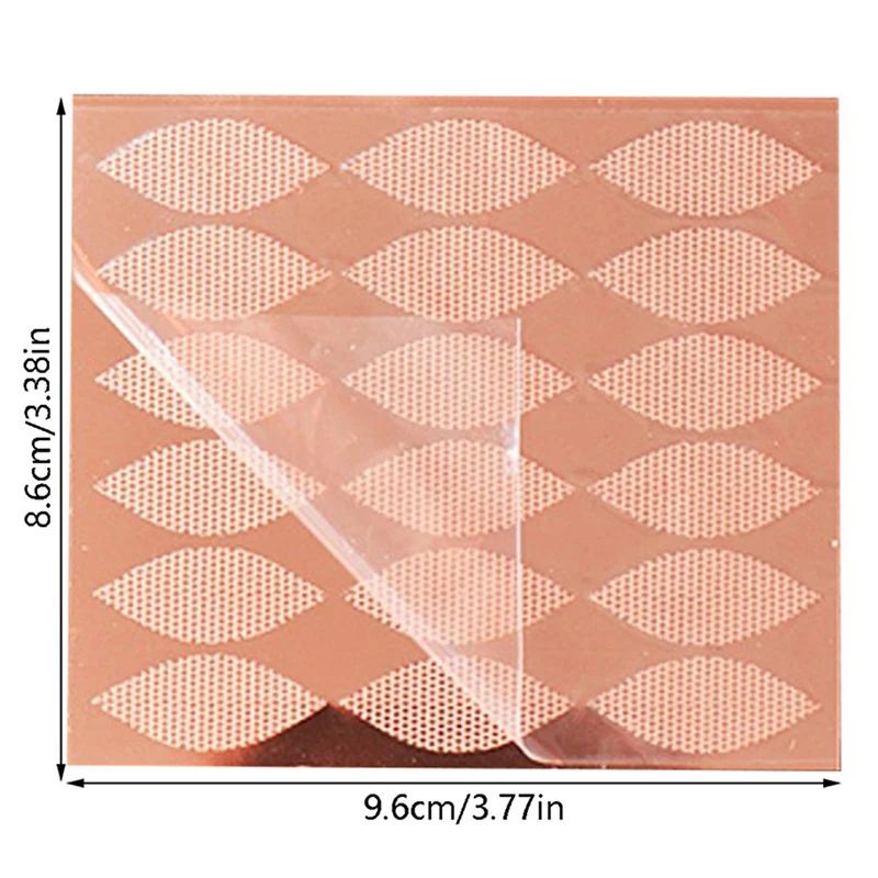 Pegatina Invisible para párpados, tiras de encaje para levantar los ojos, cinta adhesiva doble para párpados, herramientas de cinta para ojos, tamaño M, L, XL