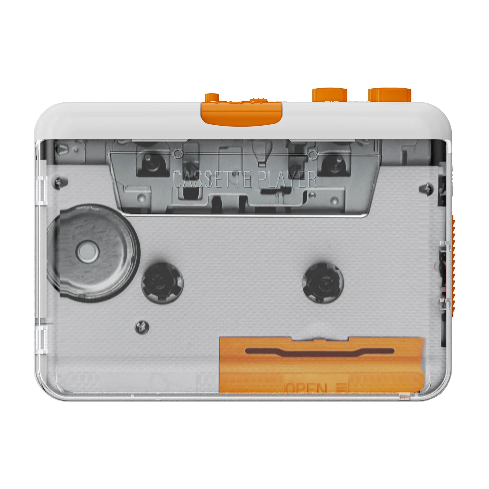 

EZCAP218SP USB 2.0 Old Cassette Tape To PC MP3 CD Converter Audio Capture Card Music Walkman Player support Auto Rewind Reverse