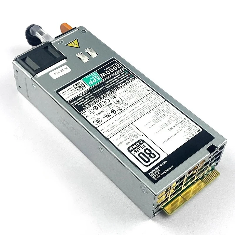 Fonte de alimentação do servidor D2000E-S0 2000W EPP para R540/R640/R740/R740XD/R840/R940/R930/FC630/FC430/C6420 Servidor de 14a geração 0VWF1