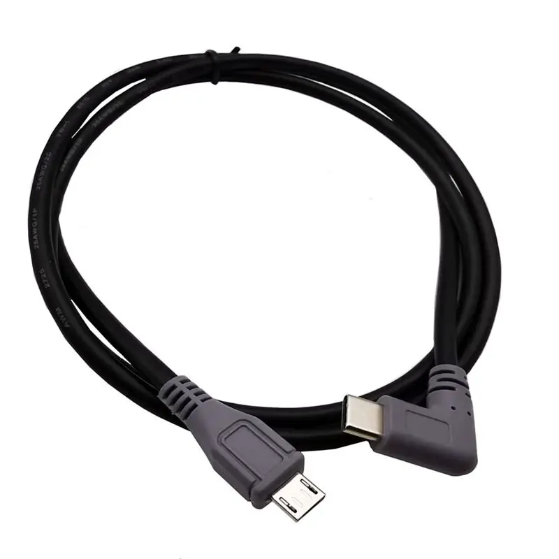 Cable adaptador de carga USB 3,1 tipo C a Mini 5P, Micro USB OTG macho a macho, copia de datos