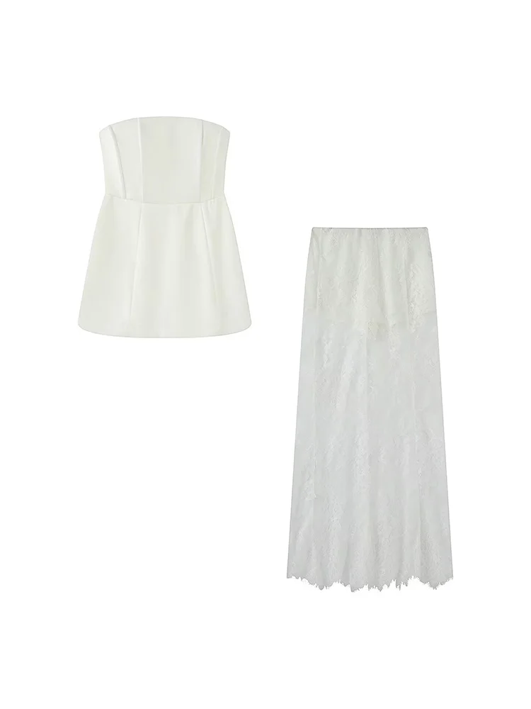 Siyang moda feminina 2 peças conjuntos sólido sem costas zíper espartilho topos & saia de cintura alta do vintage feminino chique senhora saias conjunto