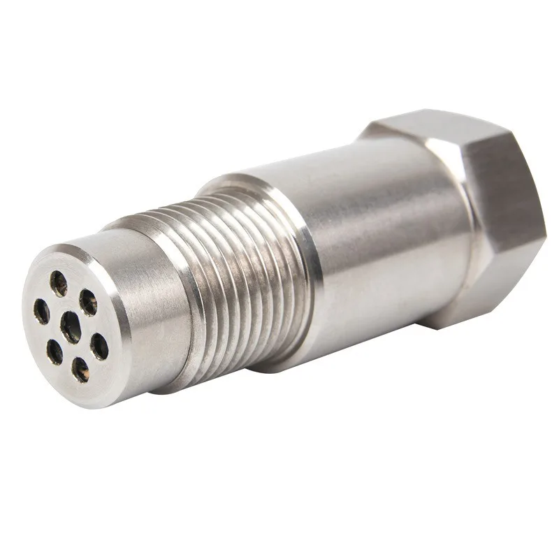 Adaptor Spacer Konverter Katalis Mini Sensor O2 M18x1.5, Adaptor Sensor Oksigen Universal, Dekoder Kerusakan Lampu Mesin Mobil
