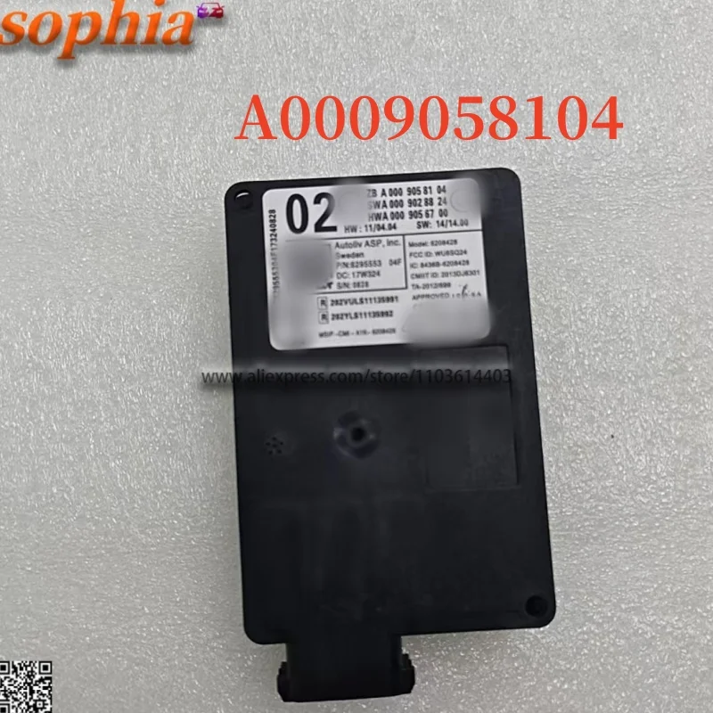 High-quality A0009058104 Radar Sensor Blind Spot Radar Distance Module for Mercedes-Benz X166 W205  X166 W205