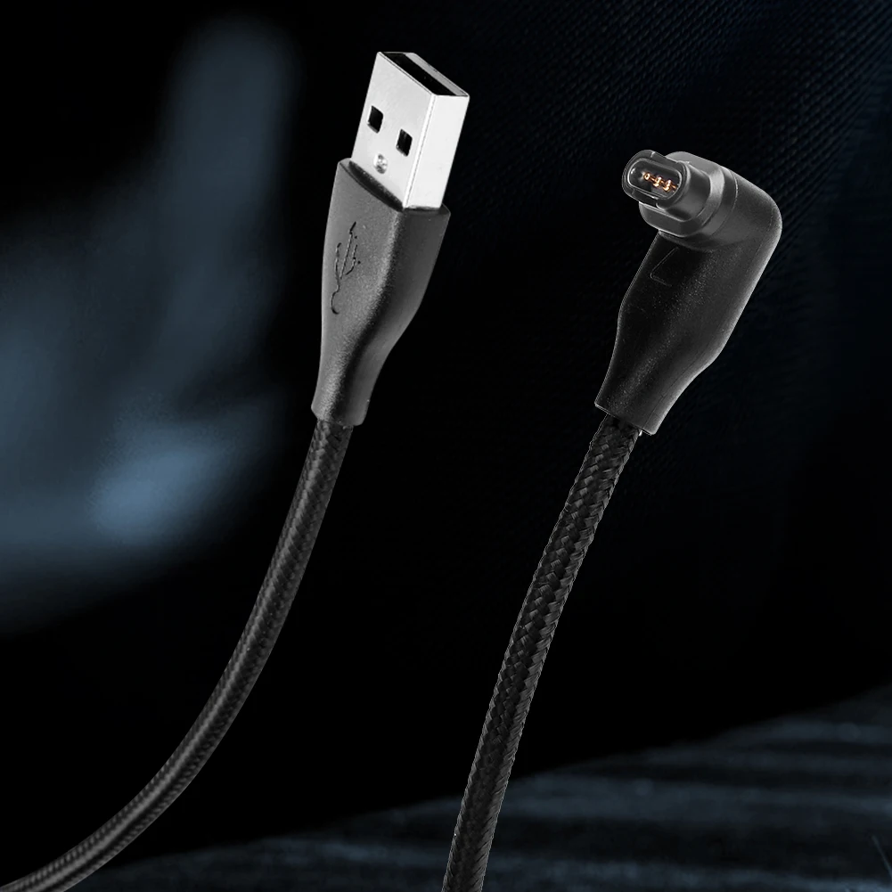 Câble De Charge Pour Garmin Fenix / Forerunner / Vivoactive / Venu – Compatible Avec 30+ Modèles, 2 Adaptateurs USB-C Et 2 Bouchons Inclus