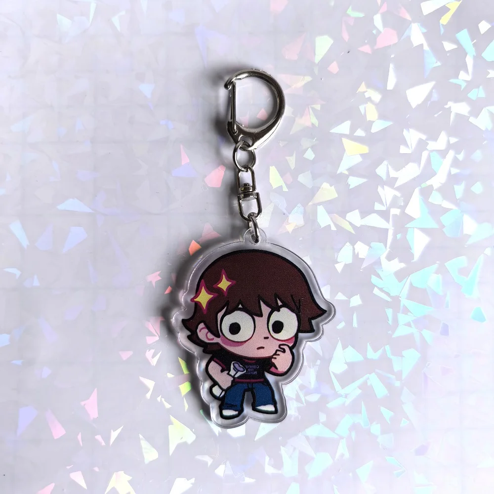 Crooked Boy Scott Pilgrim Acrylic Keychain