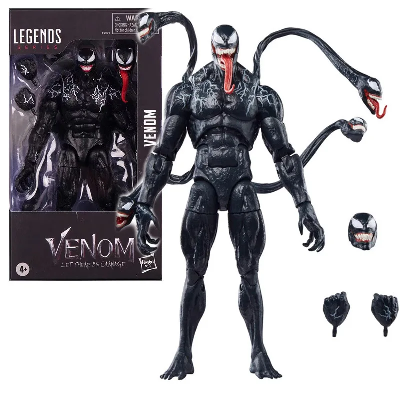 

Venom Symbiote Multi Head Movie Version Супергерой 7 дюймов Модель Фигурка Робот Игрушка Настольный Орнамент Мальчик Рождественский Подарок На День Рождения