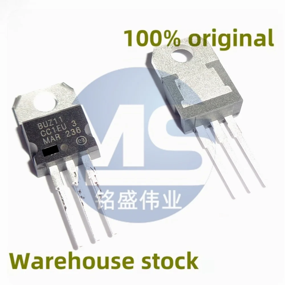 

10 шт. 100% новый BUZ11 50 В 33 А с прямой вставкой TO-220 MOSFET на складе, прямая продажа