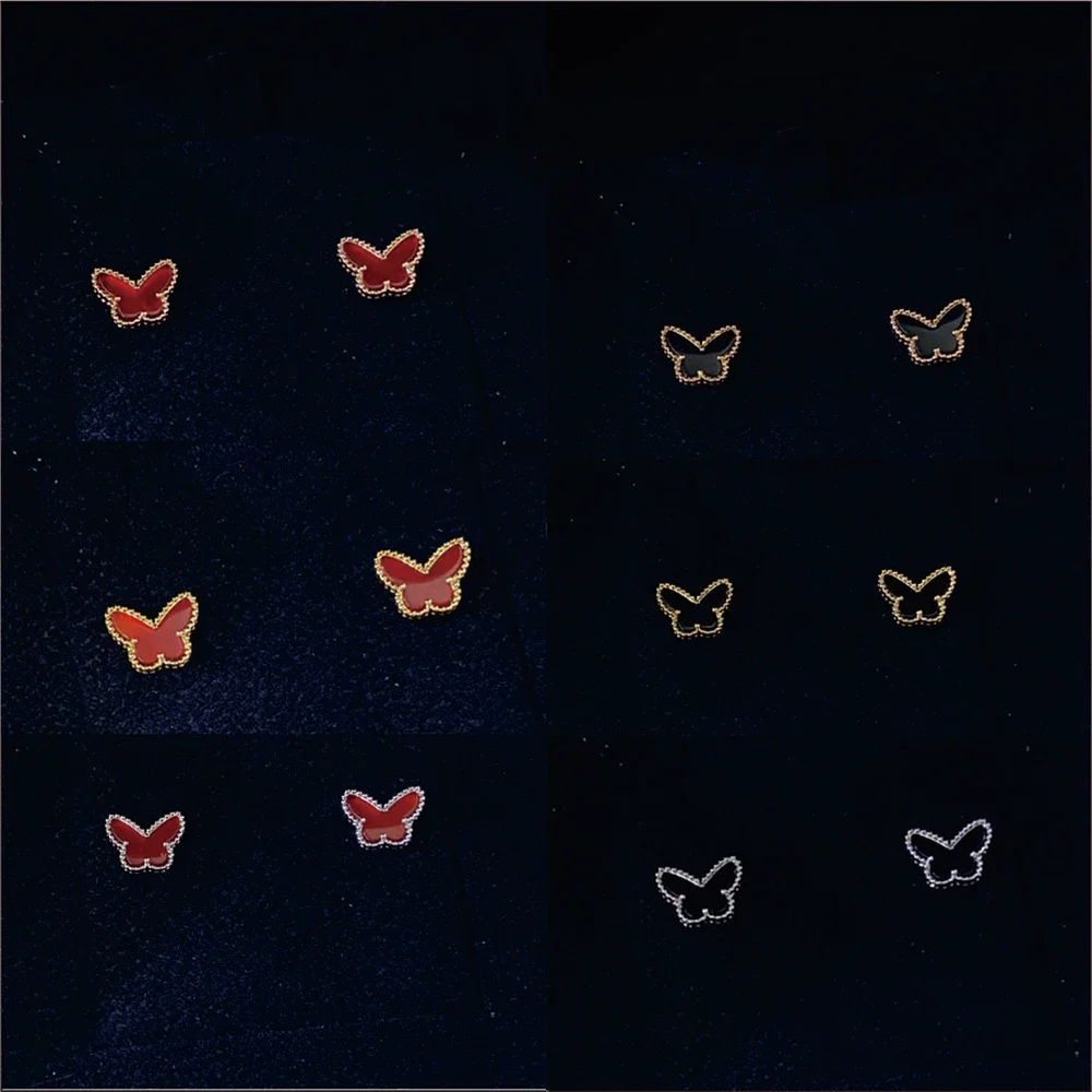 

925 Silver Women's Mini Butterfly Earrings Exquisite Jewelry Party Gift.gift for girlfriend.Mother's Day Gift