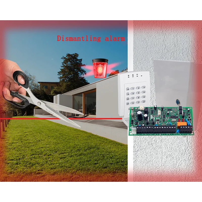 Site Anti-Theft Alarm Use of Wired Connection Guard Against Thieves Household Host Keyboard Anti-theft Alarm System