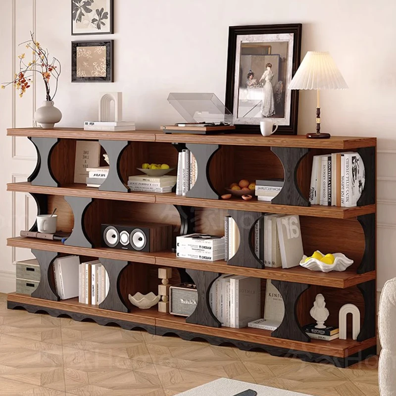 Postmodern Mobile Living Room Cabinets Storage Decor Filing Cabinets House Container Display Unique Service Salon Furniture