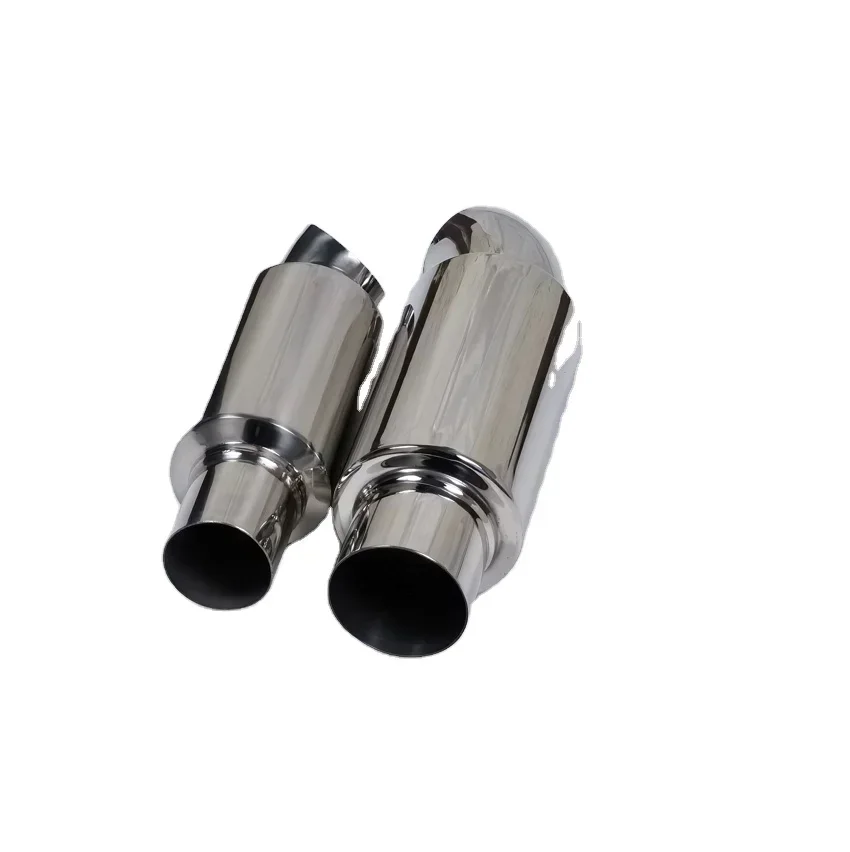 2.5-Inch Stainless Steel Auto Retrofit Tuned Exhaust System Performance Muffler Sound Changing Exhaust Pipe