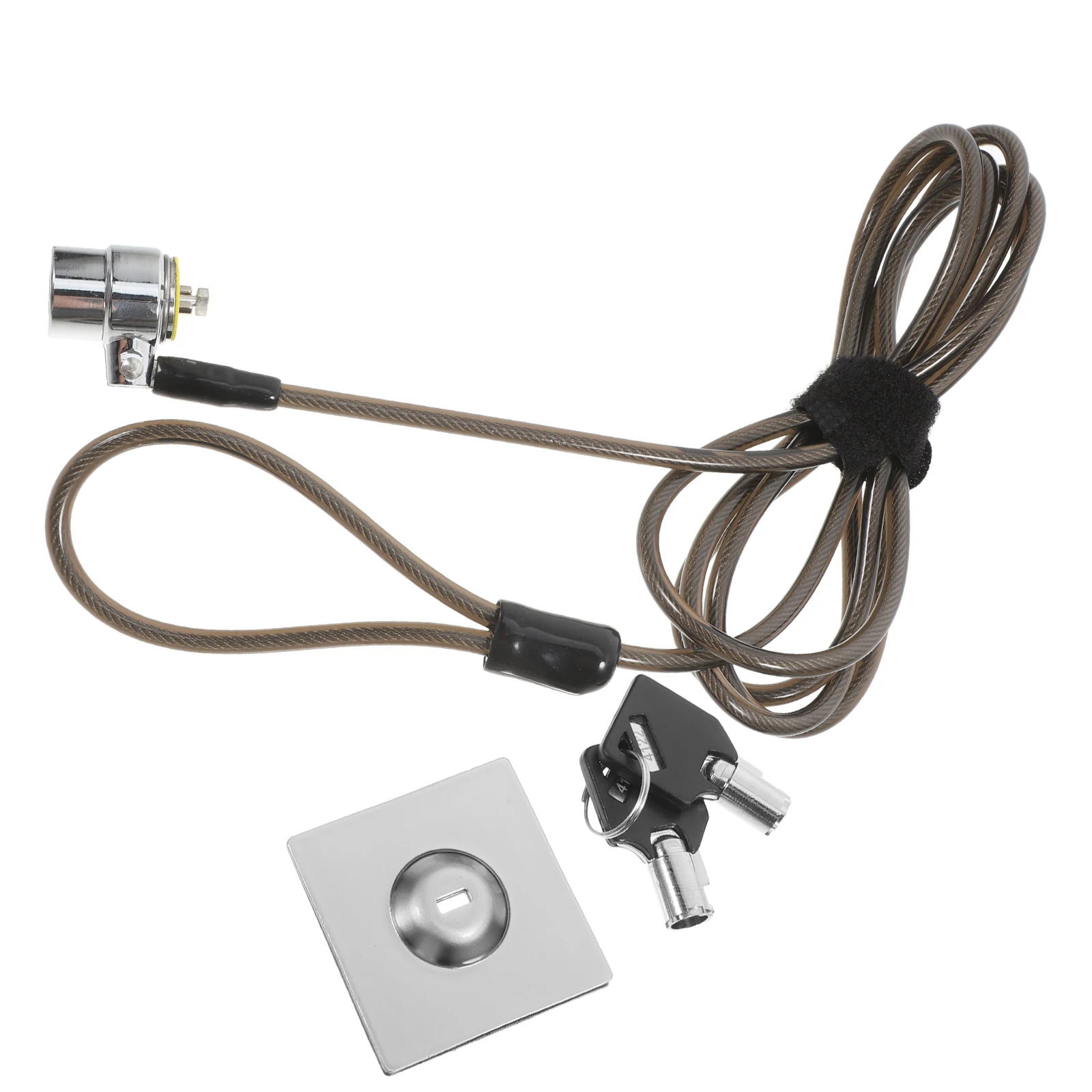 

Extended Steel Cable Lock for Notebook Computer Zinc Alloy Laptop Black High Quality Core Ideal Home Office