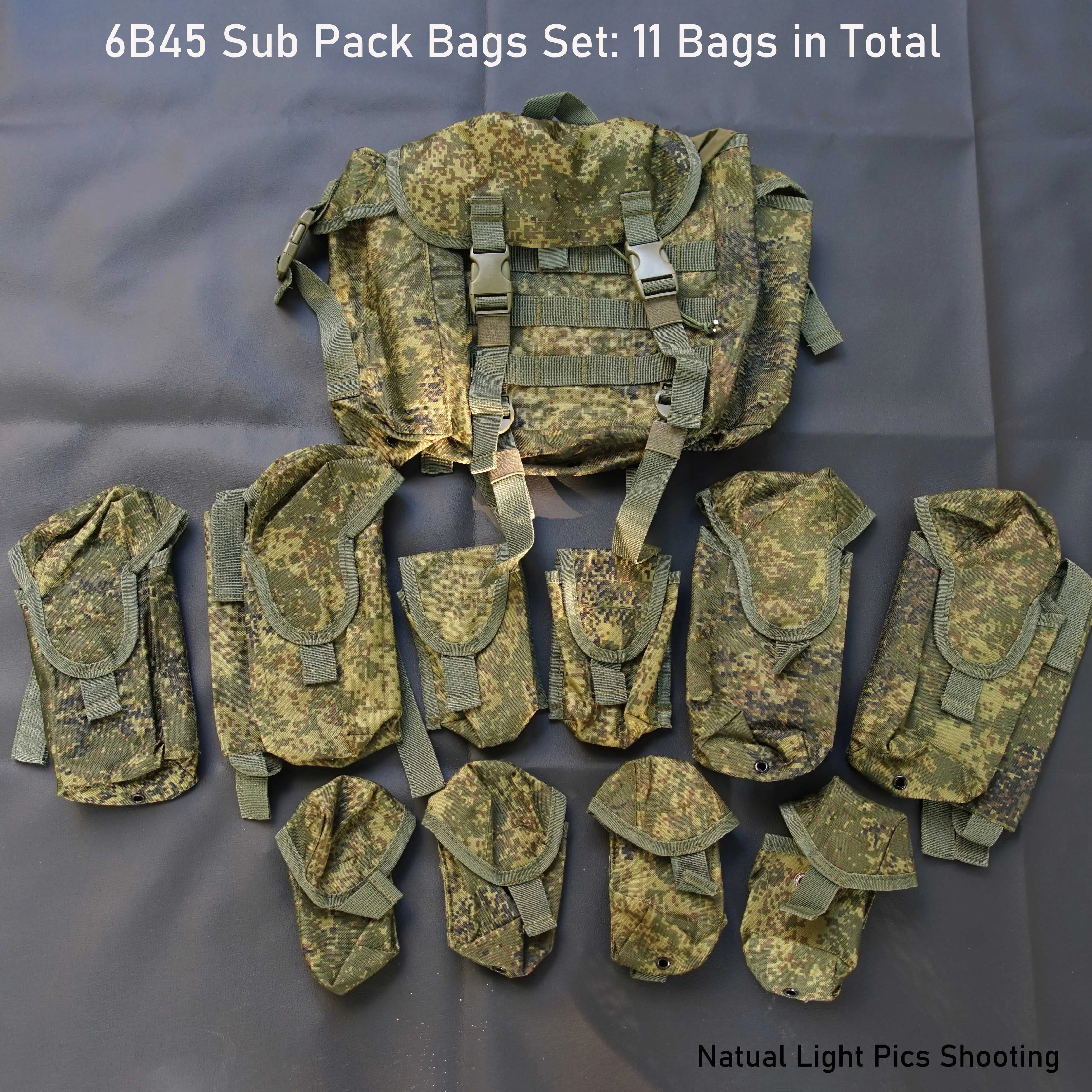 NL2 Russian 6B45 Vest sub pack set 11 russian emr bags russian military bag set