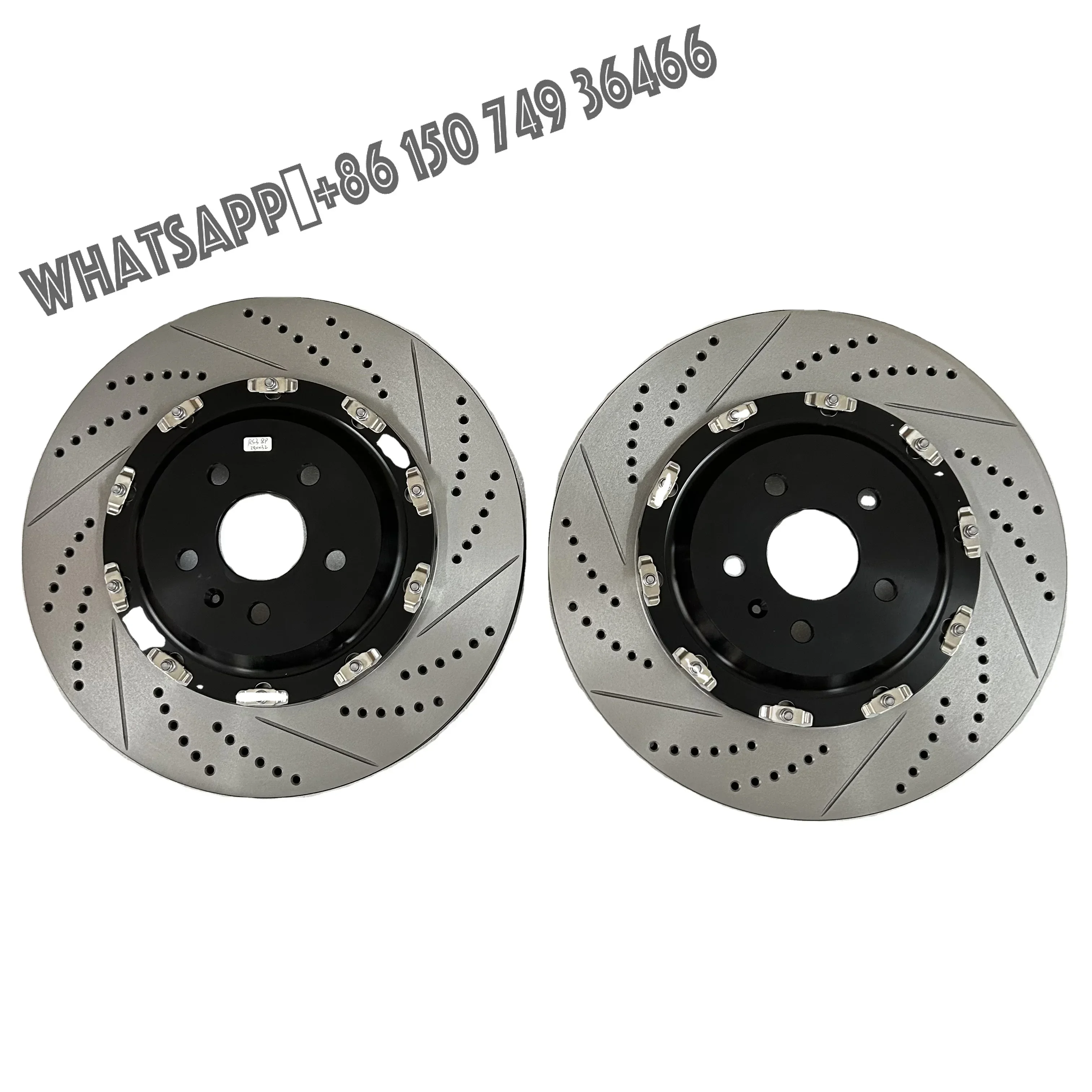

Hot High Performance 330 355 360 370 390mm Auto Brake Rotors Discs OEM Number with Center Hat for Different Car Model