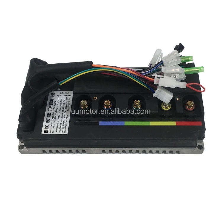 M 60-72v 3500w  wave 80A phase current 130A brushless dc electric scooter motor controller