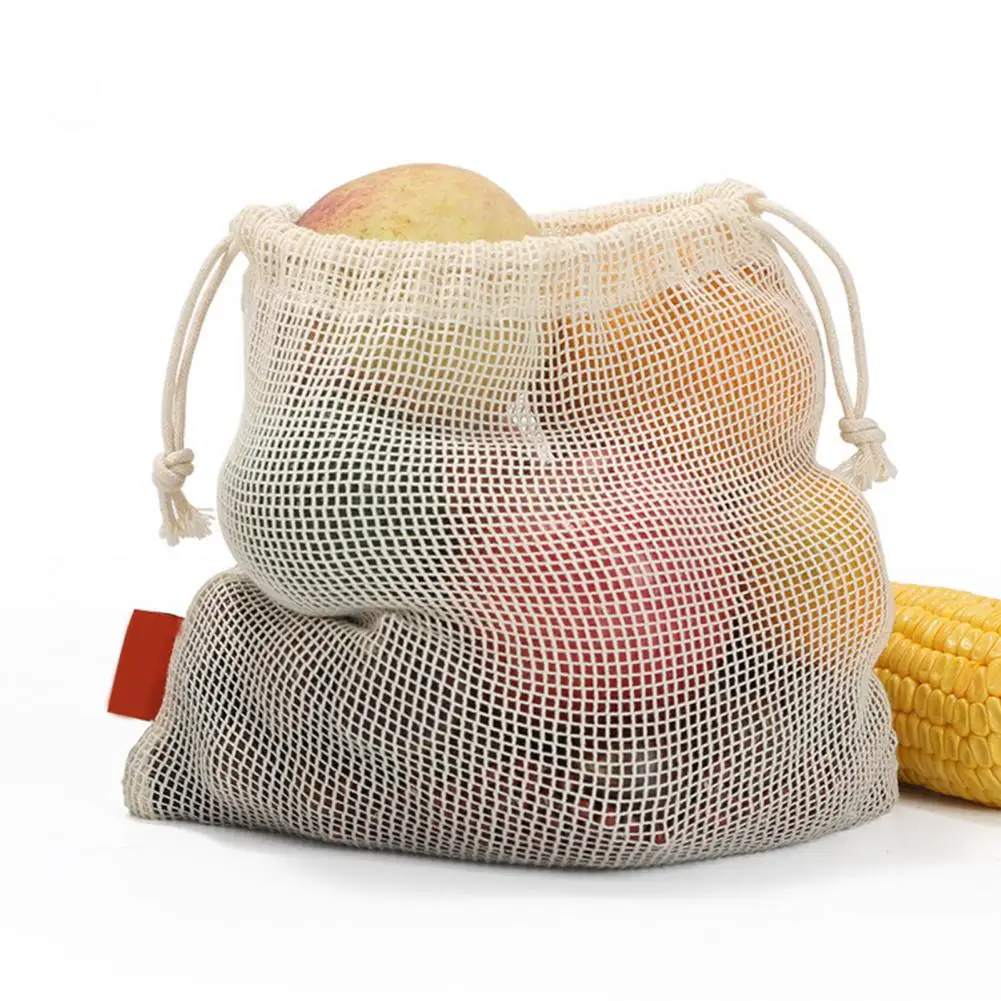 Reusable Snack Bags Eco-friendly Reusable Mesh Bags for Snacks Toys Grocery Shopping Strong Load-bearing Organizer for Use