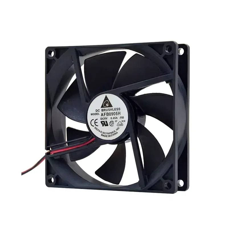 Delta 9cm 9225 9025 5V 0.65A AFB0905H USB Router Fan for 220V